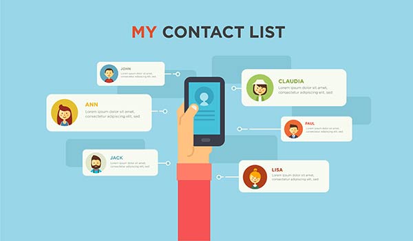 contact list