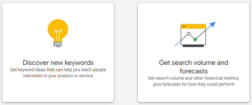 Google Keyword Planner - Discover New Keywords - Get Search Volume and Forecasts