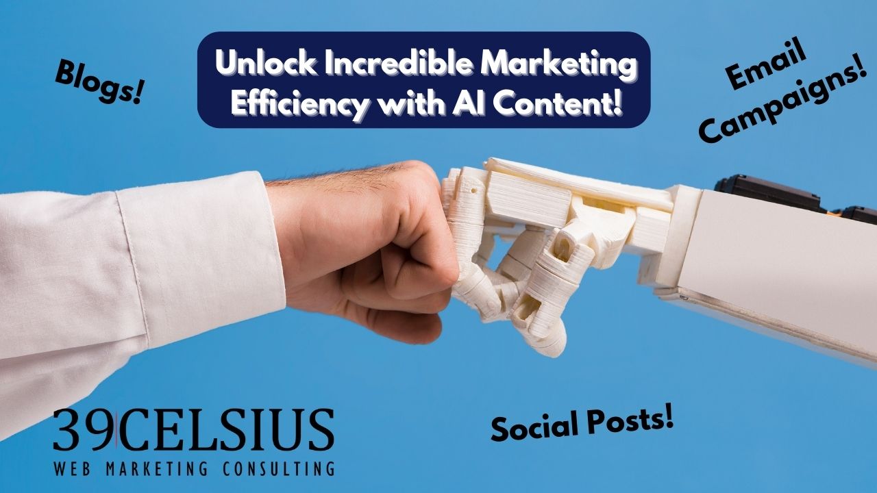 39 AI Content Marketing Blog Thumbnail